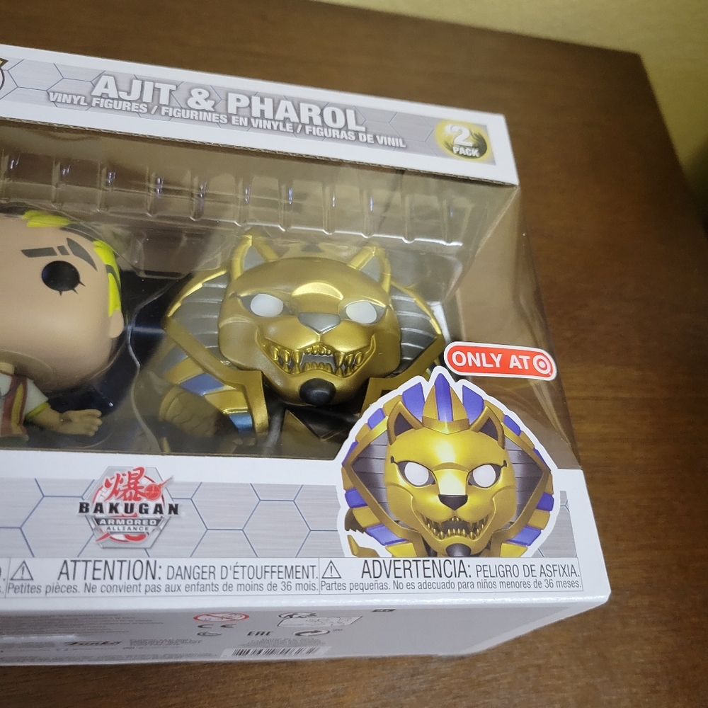 Funko Bakugan 2 Pack Ajit & Pharol Armored Alliance Animation POP! NEW Exclusive - Picture 5 of 11